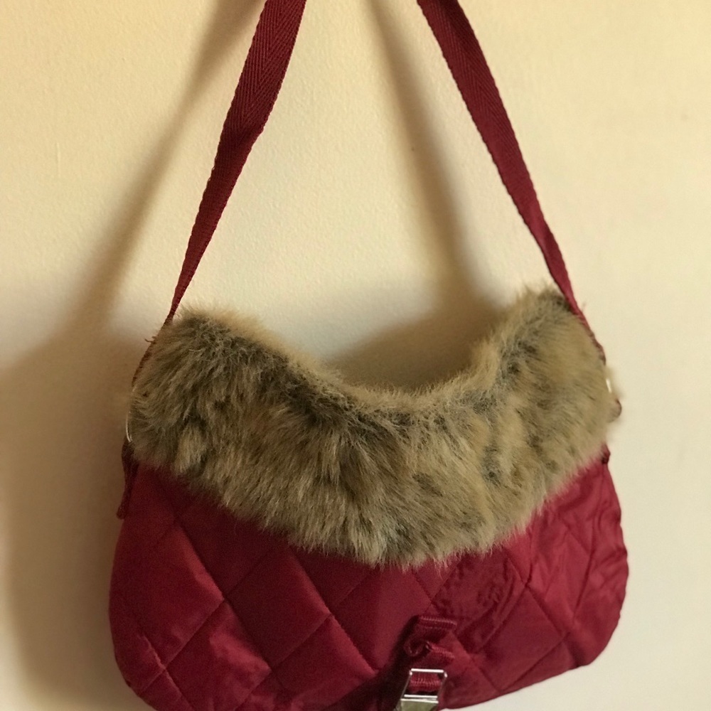 Bath & Body Works Fur Handbag View 2